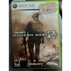Call Of Duty: Modern Warfare 2 For Xbox 360  Complete with manual